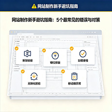周口建站-网站制作新手避坑指南：5个最常见的错误与对策