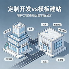 周口建站-定制开发vs模板建站：哪种方案更适合你的企业？