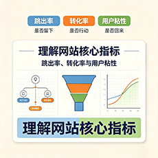 周口建站-理解网站核心指标：跳出率、转化率与用户粘性