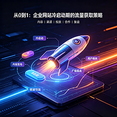 鹿邑建站-从0到1：企业网站冷启动期的流量获取策略